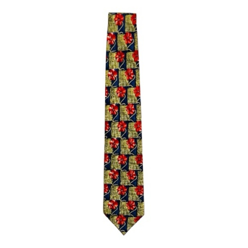 Ermenegildo Zegna Silk Vintage Patterned Tie